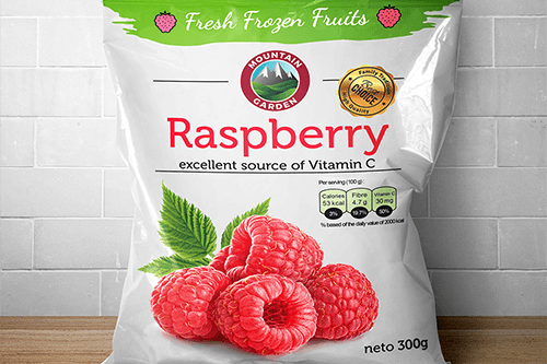 Raspberry bag